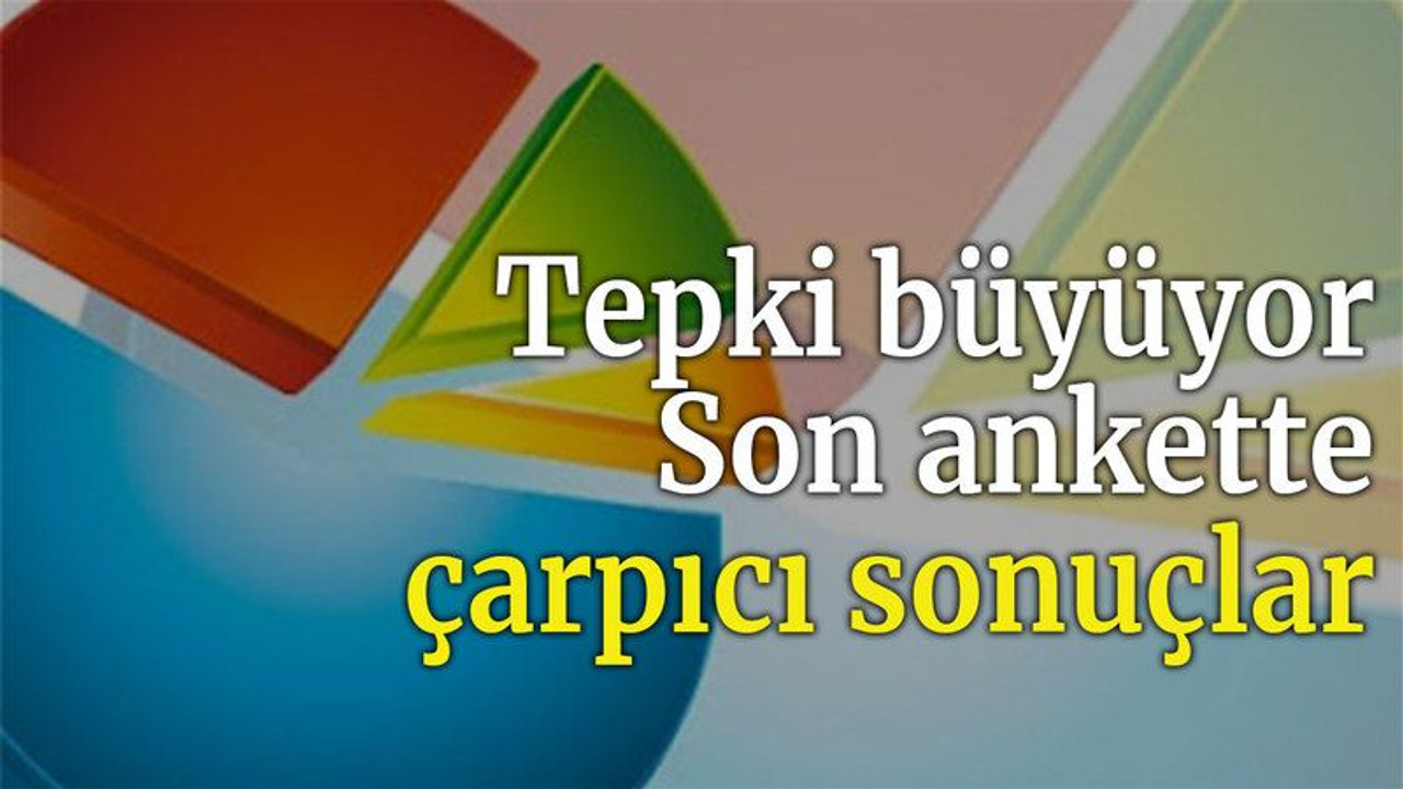 Metropoll Araştırma'nın son anketinde çarpıcı sonuçlar